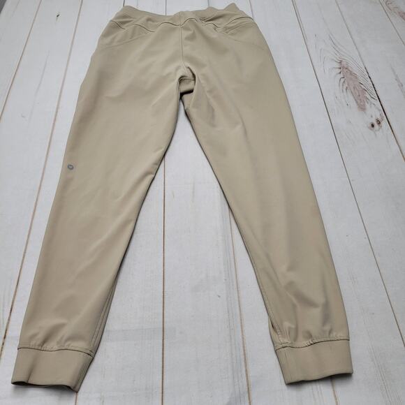 Birddogs tan Khaki joggers lined stretch pants - Picture 3 of 4